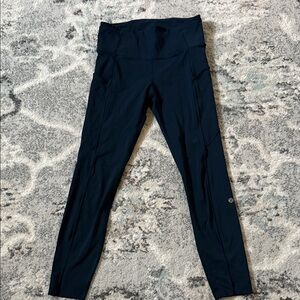 Lululemon Fast & Free 7/8 Tight II *Non-Reflective Nulux 25"